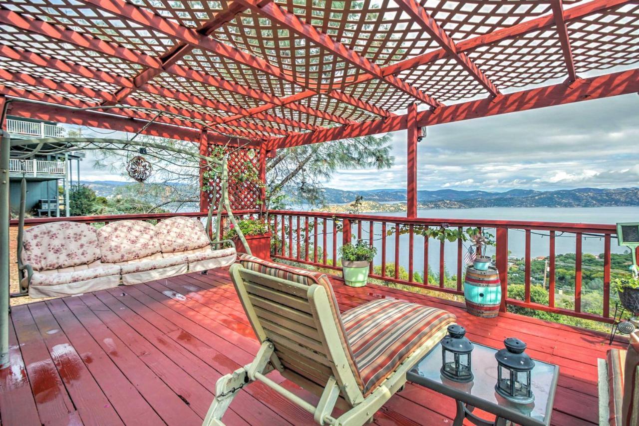 Spacious Kelseyville Home With Large Lakefront Deck! 외부 사진
