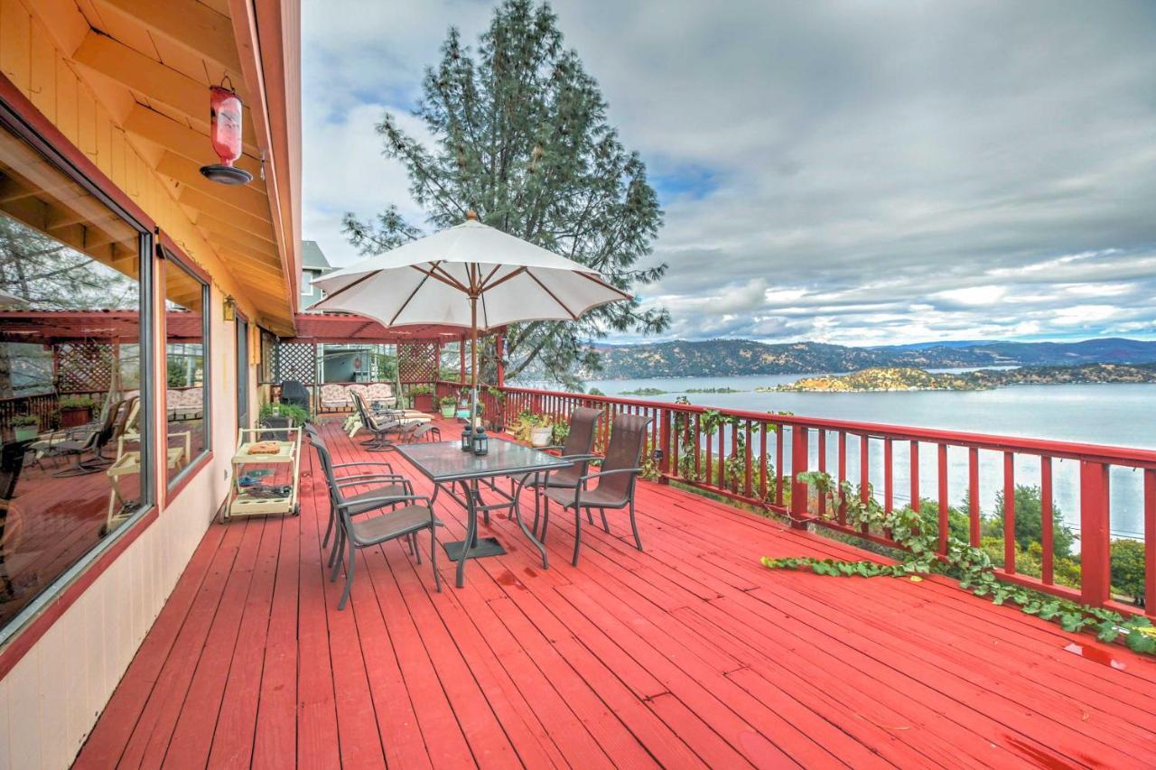 Spacious Kelseyville Home With Large Lakefront Deck! 외부 사진
